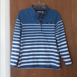 L.L. Bean Rugby Shirt Medium PETITE
